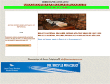 Tablet Screenshot of llibreriapedagogica.com